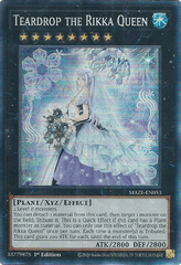 Teardrop the Rikka Queen -- MAZE-EN053 -- Collector's Rare - 1st Edition